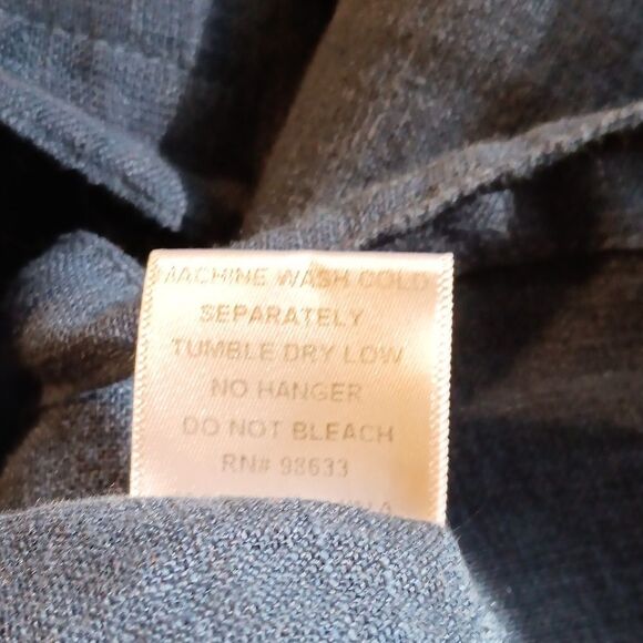 Kleen Linen Long Sleeve Tunic. Cottagecore. Lagenlook - Picture 10 of 11